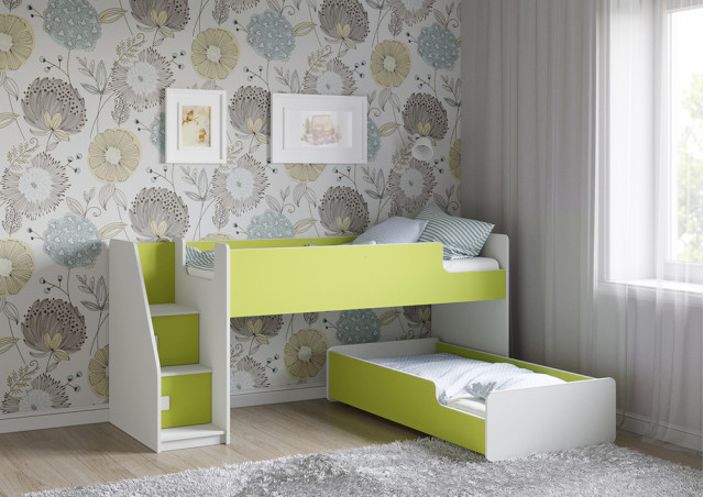 Детская выкатная кровать Легенда К402.41 в Ельце